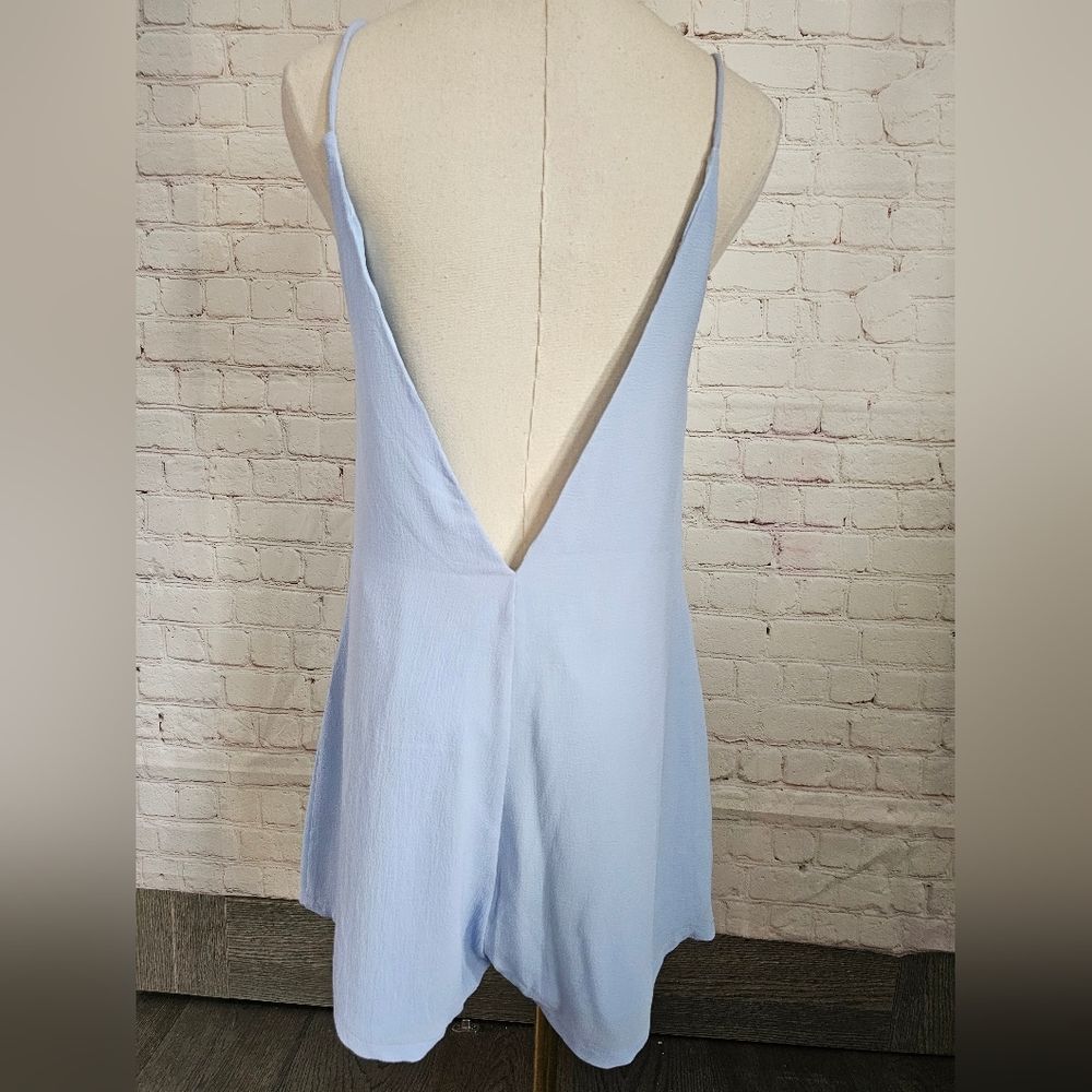 Revolve Kylan Double O Ring Romper | Light Blue | NWOT - Picture 7 of 10